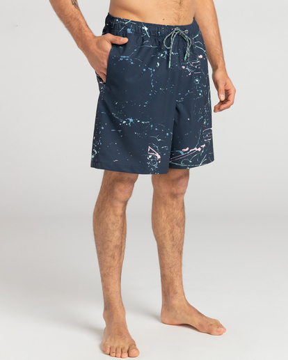 3 Wasted Times Layback - Boardshorts para Hombre Azul EBYJV00106 Billabong