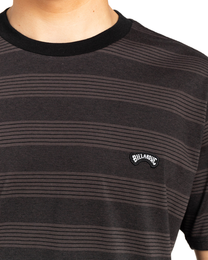 3 Baxter - Maglietta da Uomo Black EBYKT00102 Billabong