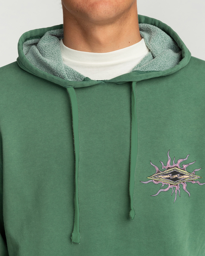 3 Sun Warp - Hoodie for Men Green EBYSF00131 Billabong