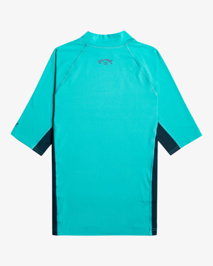 1 D Bah - Short Sleeve Rash Vest for Men Blue EBYWR00105 Billabong