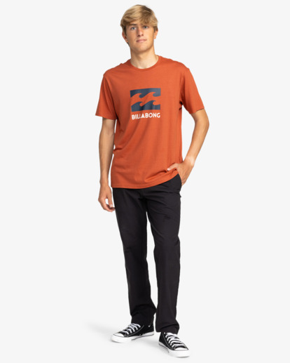 3 Wave - T-Shirt voor Heren Blue EBYZT00132 Billabong