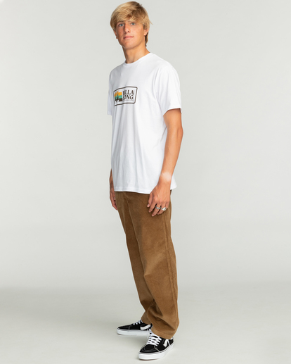 1 Swell - T-Shirt for Men White EBYZT00146 Billabong