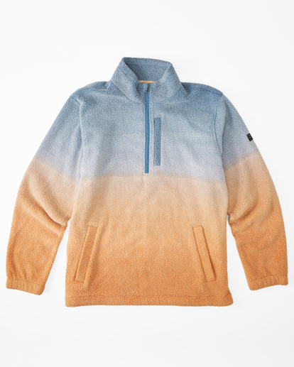 7 Boundary - Polaire demi- zip col montant pour Homme Marron F1FL26BIF2 Billabong