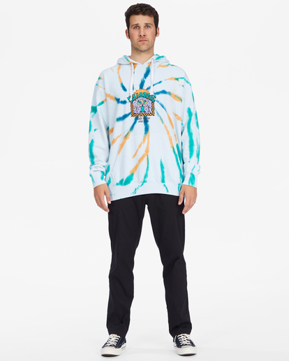 2 Plants Dance - Sudadera con Capucha para Hombre Marron F1FL44BIF2 Billabong