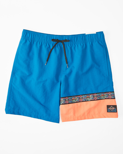 7 Sons Of Fun Layback 17.5" - Boardshort voor Heren Blue F1LB01BIF2 Billabong