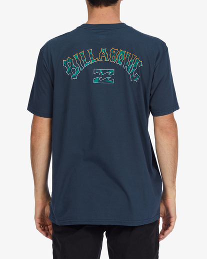 8 Arch Fill 2022 - T- Shirt für Männer Blau F1SS23BIF2 Billabong
