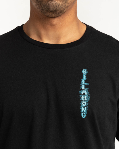 2 TV Heads - T-Shirt voor Heren Black F1SS43BIF2 Billabong