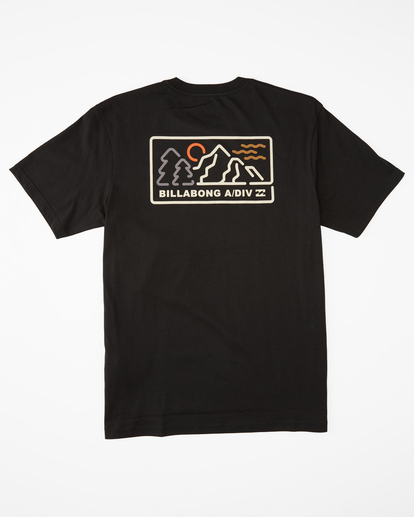 6 Range - Camiseta para Hombre Negro F1SS55BIF2 Billabong