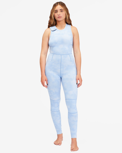 1 2/2mm Sol Sistah 2022 - Long Jane Springsuit voor Dames Blue F42F11BIF2 Billabong