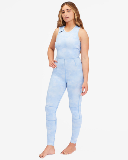3 2/2mm Sol Sistah 2022 - Long Jane Springsuit voor Dames Blue F42F11BIF2 Billabong