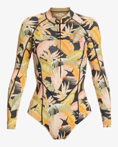 5 2mm Salty Dayz - Traje de Surf de Primavera con Manga Larga para Mujer Negro F42F12BIF2 Billabong