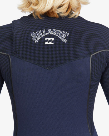 6 4/3mm Furnace Comp - Combinaison de surf zip poitrine pour Garçon 8 - 14 Bleu F44B51BIF2 Billabong