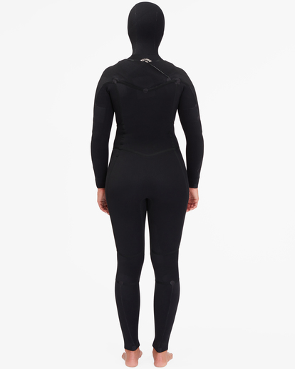 6 4/3mm Salty Dayz 2022 - Combinaison de surf à capuche avec zip poitrine pour Femme Noir F44F11BIF2 Billabong