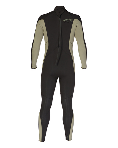 10 4/3mm Absolute 2022 - Back Zip Wetsuit for Men Brown F44M27BIF2 Billabong