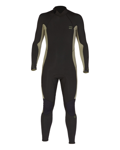 8 4/3mm Absolute 2022 - Back Zip Wetsuit for Men Brown F44M27BIF2 Billabong