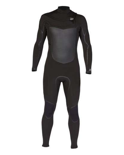 4 5/4mm Absolute Plus - Combinaison de surf zip poitrine pour Homme Noir F45M18BIF2 Billabong
