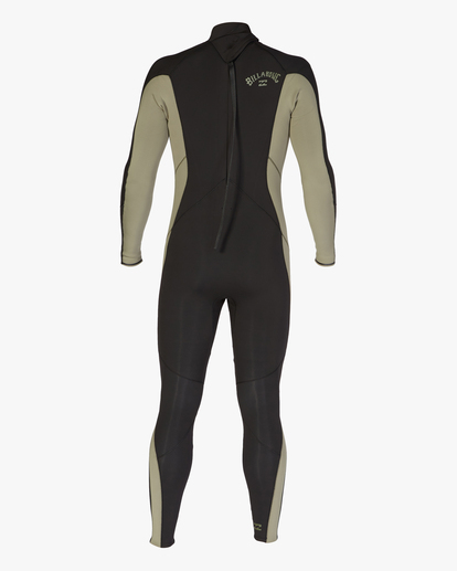 3 5/4mm Absolute 2022 - Back-Zip-Neoprenanzug für Männer Braun F45M28BIF2 Billabong