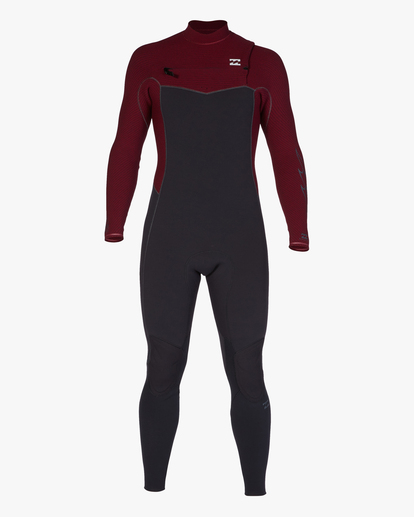 3 5/4mm Revolution - Chest Zip Wetsuit for Men Red F45M41BIF2 Billabong