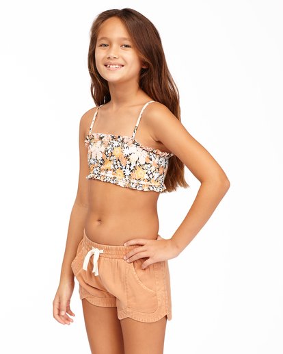 1 Mad For You Elastic Waist Shorts Brown G203JMAD Billabong