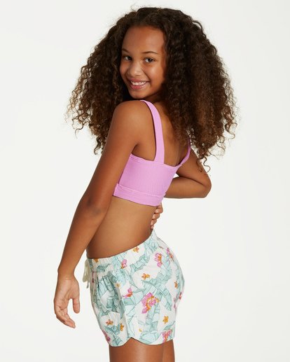 1 Mad For You Elastic Waist Shorts Multicolor G203JMAD Billabong