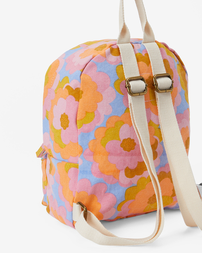 4 Mini Mama Jr Canvas Backpack Blue GABGWBMI Billabong