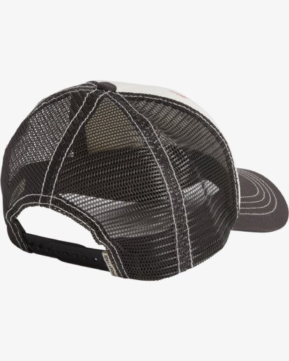 8 Girls' Pitstop Jr Trucker Hat White GAHTHPIT Billabong