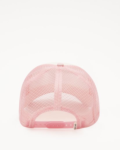 6 Girls' Pitstop Jr Trucker Hat Pink GAHTHPIT Billabong