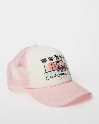 5 Girls' Pitstop Jr Trucker Hat Multicolor GAHTHPIT Billabong