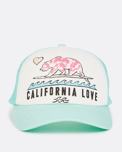 0 Girls' Pitstop Jr Trucker Hat Black GAHTHPIT Billabong