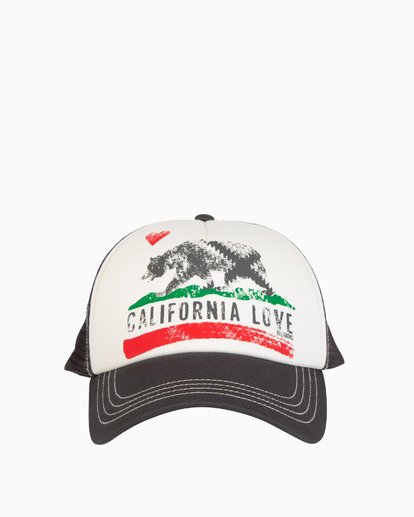 1 Girls' Pitstop Jr Trucker Hat Grey GAHTHPIT Billabong
