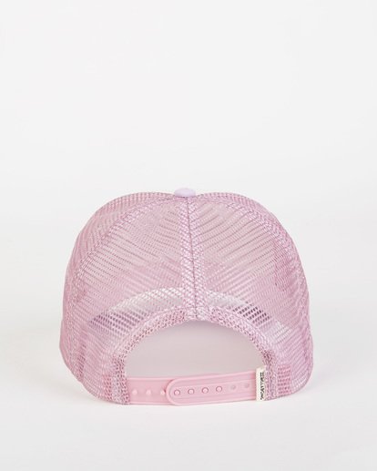 3 Girls' Pitstop Jr Trucker Hat Purple GAHTHPIT Billabong