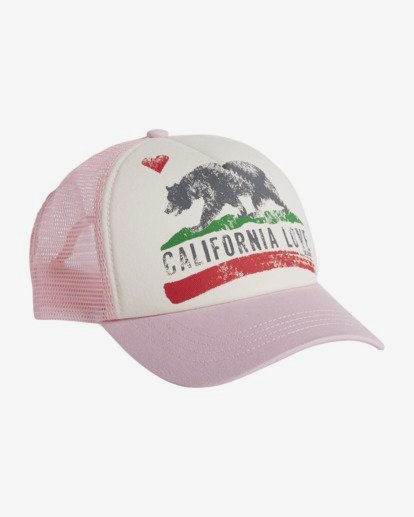 1 Girls' Pitstop Jr Trucker Hat Multicolor GAHTHPIT Billabong