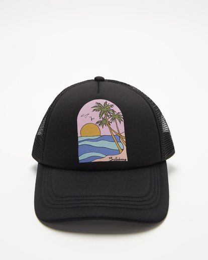1 Girls' Ohana Trucker Hat Black GAHWQBOH Billabong