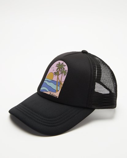 0 Girls' Ohana Trucker Hat Black GAHWQBOH Billabong