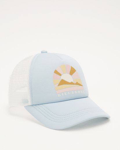 6 Girls' Ohana Trucker Hat Blue GAHWQBOH Billabong