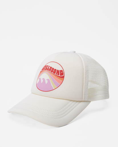 2 Girls' Ohana Trucker Hat Red GAHWQBOH Billabong