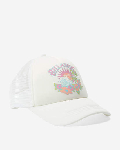 2 Girls' Ohana Trucker Hat White GAHWQBOH Billabong