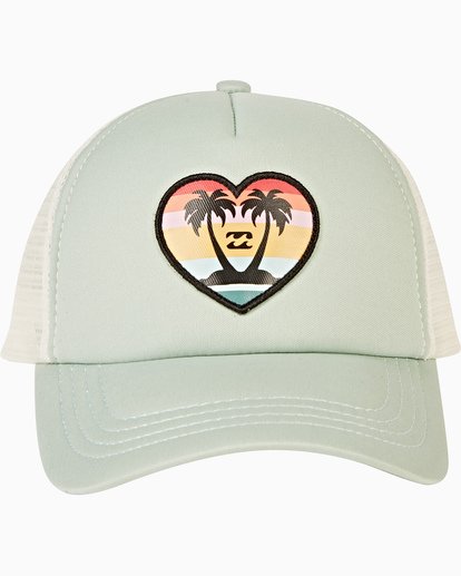0 Girls' Ohana Trucker Hat Black GAHWQBOH Billabong
