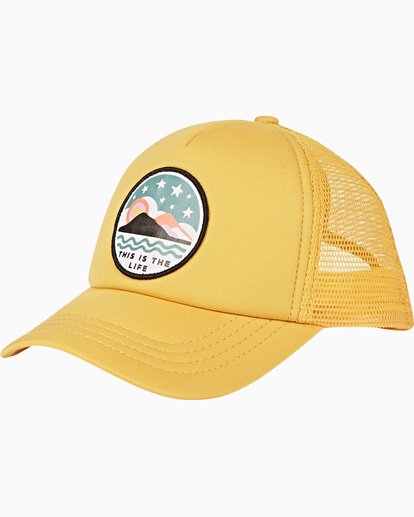 0 Girls' Ohana Trucker Hat Grey GAHWQBOH Billabong