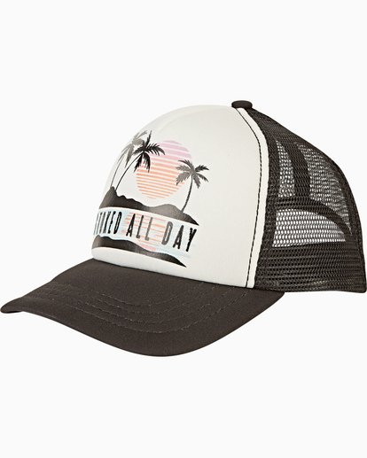 0 Girls' Ohana Trucker Hat Black GAHWQBOH Billabong