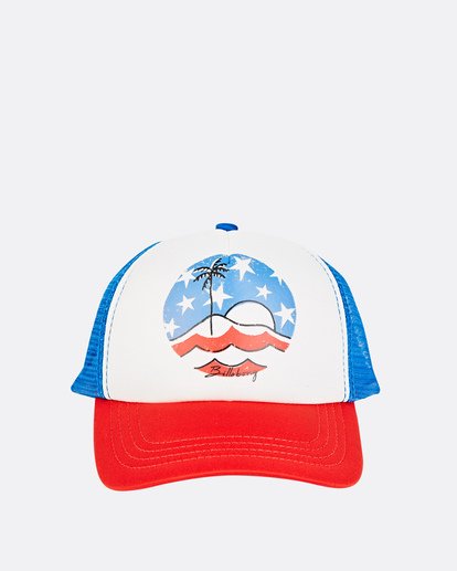 1 Girls' Ohana Trucker Hat Red GAHWQBOH Billabong
