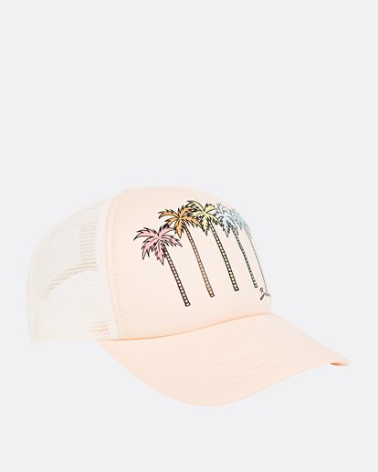 2 Girls' Ohana Trucker Hat Orange GAHWQBOH Billabong