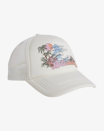 1 Girls' Ohana Trucker Hat Beige GAHWQBOH Billabong