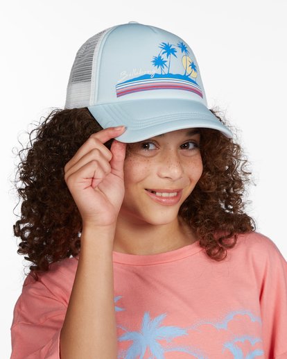 0 Girls' Ohana Trucker Hat Black GAHWQBOH Billabong