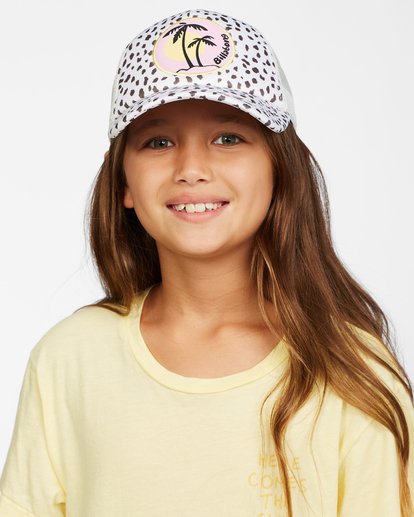 1 Girls' Shenanigans Trucker Hat White GAHWQBSH Billabong