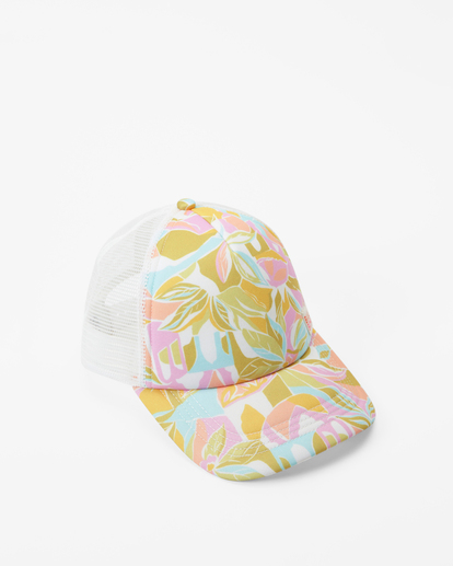 4 Girls' Shenanigans Trucker Hat Pink GAHWQBSH Billabong