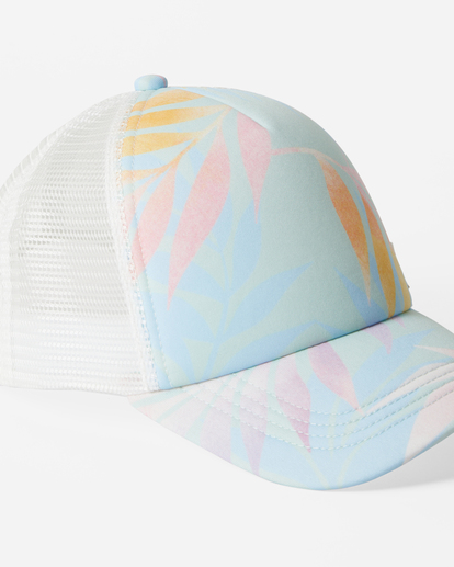 7 Girls' Shenanigans Trucker Hat Grey GAHWQBSH Billabong