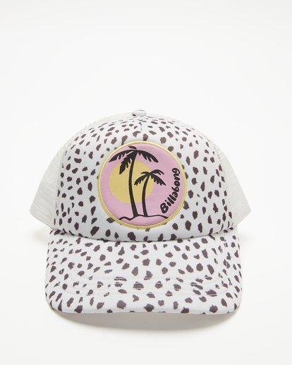 5 Girls' Shenanigans Trucker Hat White GAHWQBSH Billabong