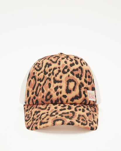 4 Girls' Shenanigans Trucker Hat Brown GAHWQBSH Billabong