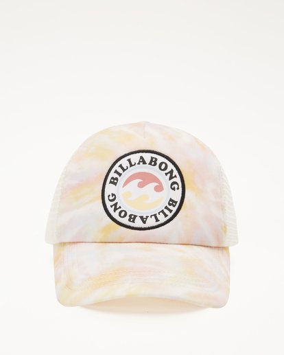 4 Girls' Shenanigans Trucker Hat White GAHWQBSH Billabong